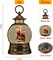 Cardinal Christmas Snow Globe, Cardinal Musical Snow Globe Lantern Lights with 6H Timer Battery & USB Powered, Retro Style Holiday Glitter Globe for Xmas Home Decoration Holiday Party Gifts